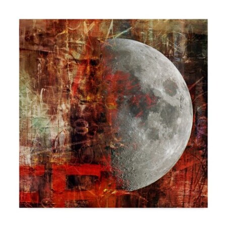 Lovisart 'To The Moon And Beyond' Canvas Art,35x35